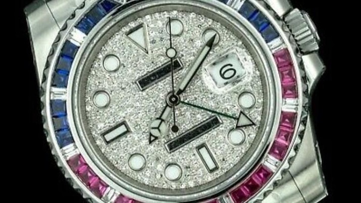 Rolex GMT Master II with Diamond Ruby Sapire Rolex GMT Master II with Diamond Ruby Sapire