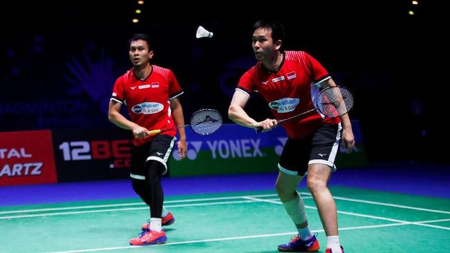 Kalahkan Ganda Malaysia, Ahsan/Hendra ke Final