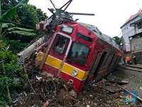 KRL Bogor-Jakarta Anjlok, Menhub Tinjau Lokasi Siang Ini