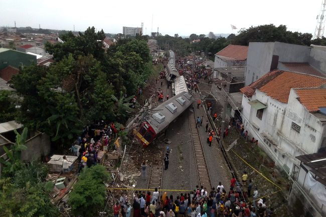 Penyebab KRL Anjlok Jakarta-Bogor di Cilebut Masih Diselidiki