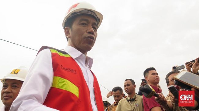 Jokowi Resmikan Proyek Pengendali Banjir Terowongan Nanjung