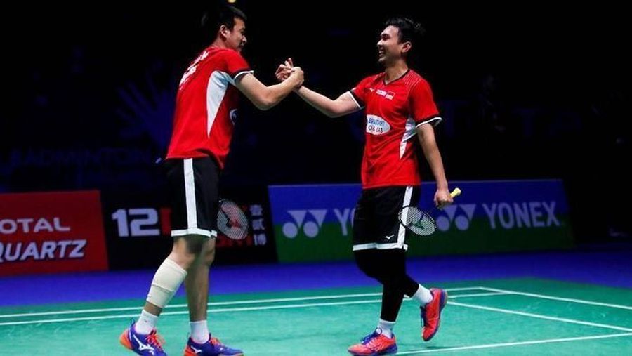 Pasangan bulutangkis ganda putra senior, Mohammad Ahsan/Hendra Setiawan menjadi satu-satunya wakil Indonesia di All England 2019.