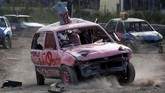 Untuk mengikuti kompetisi ini, mobil harus memiliki panjang kurang dari empat meter bisa ambil bagian. (REUTERS/Darrin Zammit Lupi)