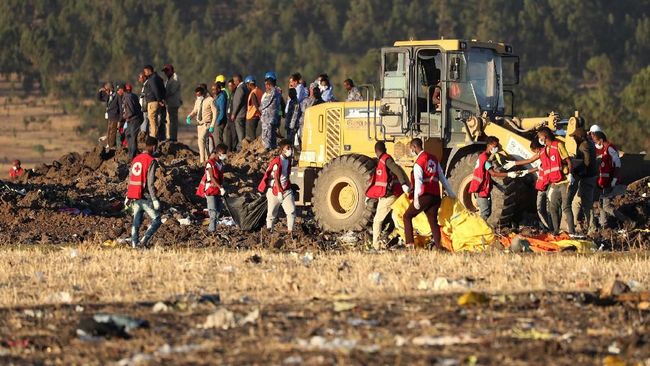 Seperti Lion Air, Pilot Ethiopian Sempat Minta Izin Kembali