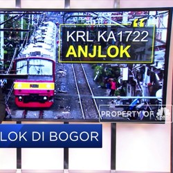Ini Dia Dampak Anjloknya KRL