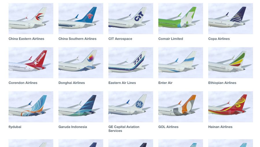 Beberapa maskapai internasional masih akan tetap menggunakan pesawat tipe Boeing 737 untuk jadwal penerbangan mereka.