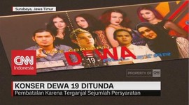 Konser Dewa 19 Ditunda
