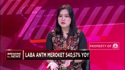 Laba Antam Meroket 540,57%