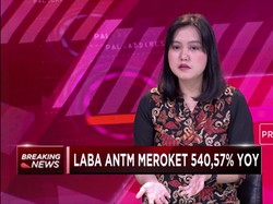 Laba Antam Meroket 540,57%