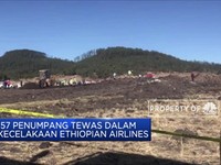 Pesawat Boeing Ethiopian Airlines Jatuh
