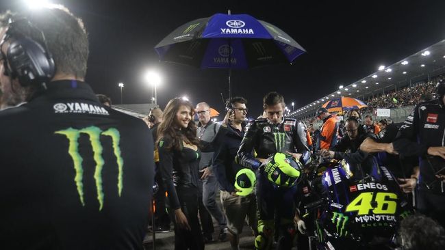  Rossi Saya Tidak Cukup Kuat Masuk Podium MotoGP Qatar 2019