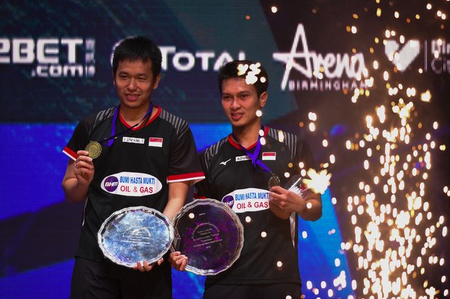 Mesin Waktu Ahsan/Hendra di All England 2019