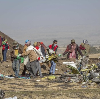 Ini Serpihan Puing & Potongan Memori dari Ethiopian Airlines