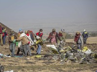 Ini Serpihan Puing & Potongan Memori dari Ethiopian Airlines