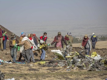 Ini Serpihan Puing & Potongan Memori dari Ethiopian Airlines