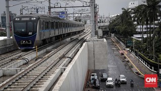 Menko Darmin Yakin MRT Tekan Kerugian Rp65 T Akibat Kemacetan