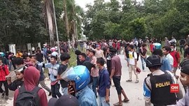 VIDEO: Mahasiswa Protes Izin Tambang di Pulau Wawonii