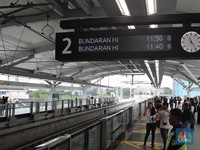 Perhatian! Hari Ini Stasiun MRT Bundaran HI Masih Ditutup