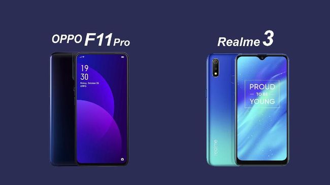 Oppo F11 Pro Vs Realme 3 Intip Spesifikasi Dan Harganya oppo f11 pro vs realme 3 intip spesifikasi dan harganya