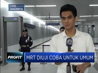 Uji Coba Publik MRT Jakarta Dimulai