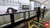Uji coba dilakukan sejak pukul 08.00-16.00 WIB dengan total 98 perjalanan dalam sehari. (CNNIndonesia/Safir Makki).