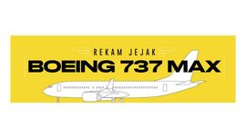 INFOGRAFIS: Rekam Jejak Boeing 737 MAX