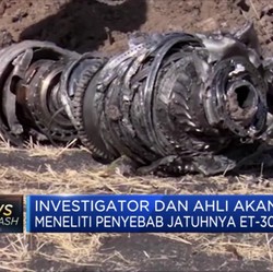Black Box Pesawat Nahas ET-302 Ditemukan