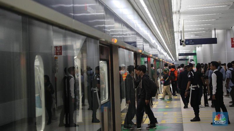 Melihat Stasiun-stasiun MRT Jakarta yang sebentar lagi akan diresmikan