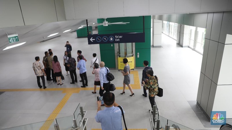 Melihat Stasiun-stasiun MRT Jakarta yang sebentar lagi akan diresmikan