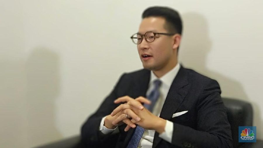 Chief Executive Officer PT. Lippo Karawaci, Tbk John Riady (CNBC Indonesia/Houtmand P. Saragih)