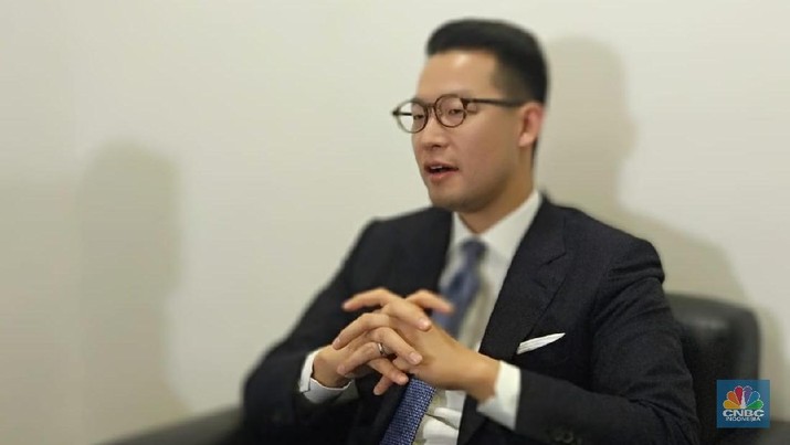 Chief Executive Officer PT. Lippo Karawaci, Tbk John Riady (CNBC Indonesia/Houtmand P. Saragih)