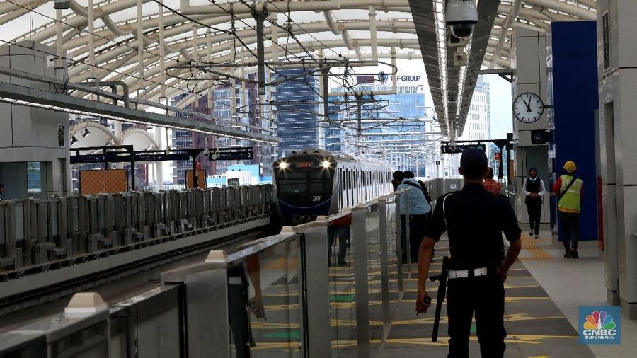 Melihat Stasiun-stasiun MRT Jakarta yang sebentar lagi akan diresmikan