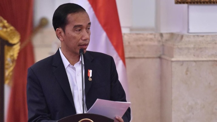 Jokowi akan dilantik sebagai presiden 2019-2024 pada 20 Oktober 2019.