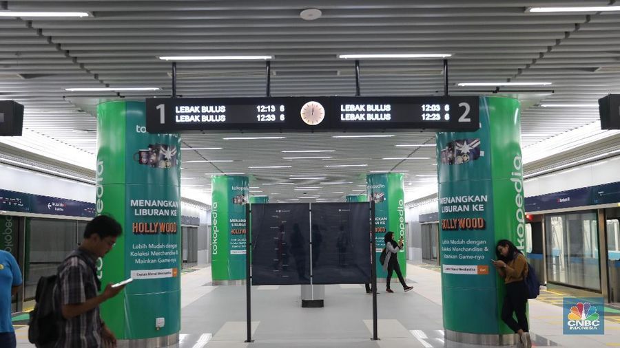 Melihat Stasiun-stasiun MRT Jakarta yang sebentar lagi akan diresmikan