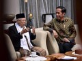 Ma'ruf Amin Bertemu Jokowi di Istana