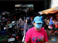 Rawan Corona, Pasar Kurang Perhatian Protokol Kesehatan