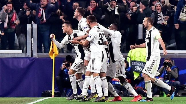 Ronaldo Hattrick, Juventus ke Perempat Final Liga Champions