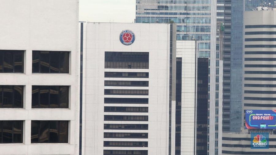 PT. Semen Tiga Roda. (CNBC Indonesia / Muhammad Sabki)
