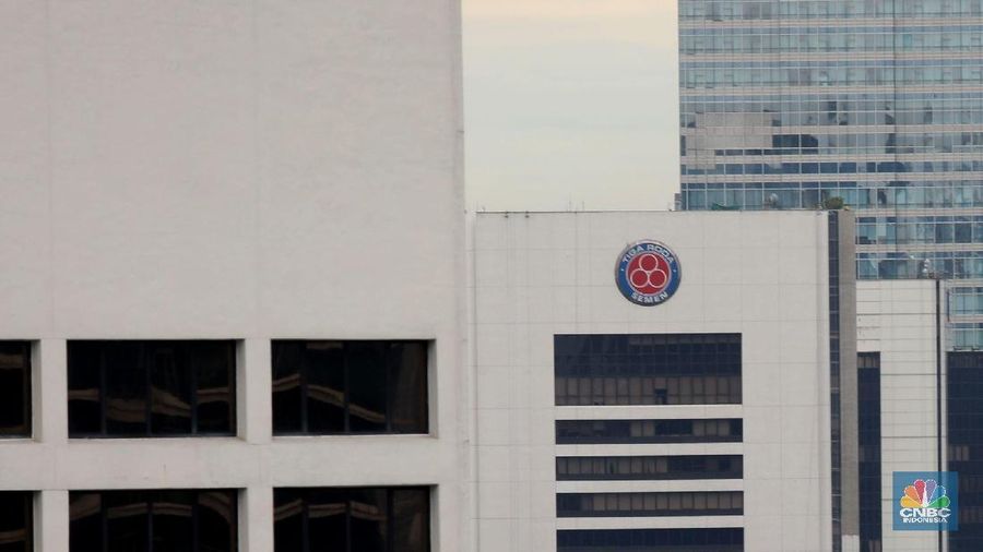 PT. Semen Tiga Roda. (CNBC Indonesia/Muhammad Sabki)