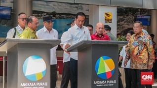 Jokowi Resmikan Bandara Depati Amir dan KEK Tanjung Kelayang