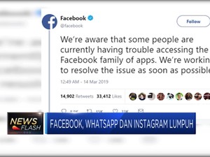 Facebook, Instagram, dan Whatsapp Lumpuh