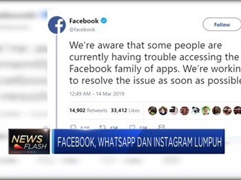 Facebook, Instagram, dan Whatsapp Lumpuh