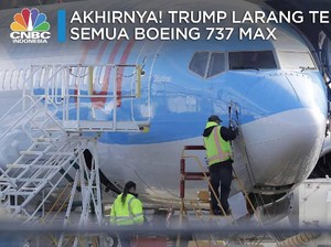 Akhirnya! Trump Larang Terbang Sementara Semua Boeing 737 MAX