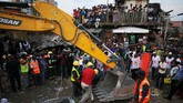 Nigeria kerap dilanda bencana bangunan runtuh. (REUTERS/Afolabi Sotunde)