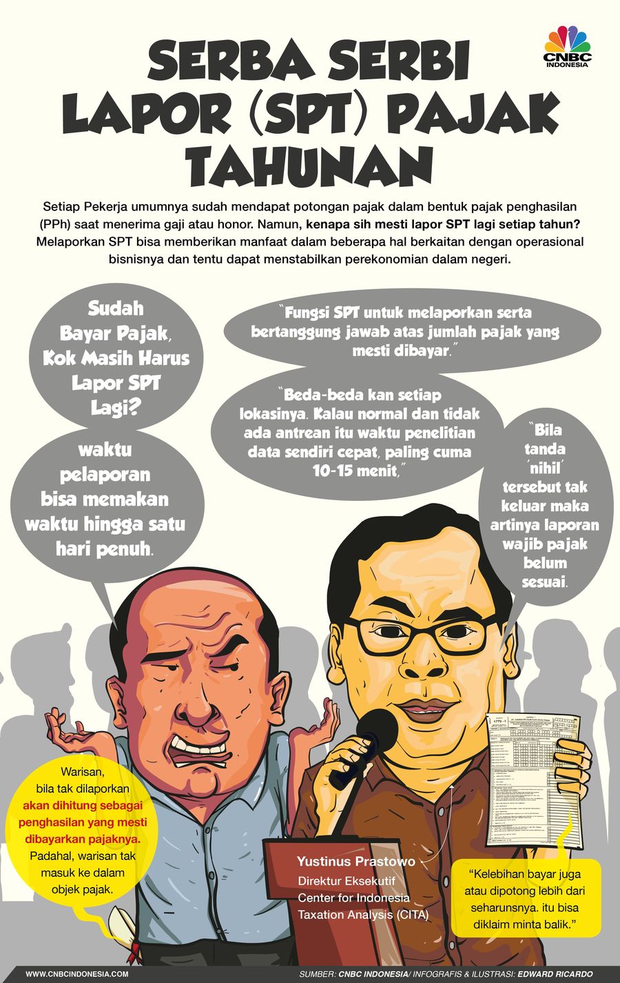 Kenapa sih sudah bayar pajaknya tapi masih harus lapor?
