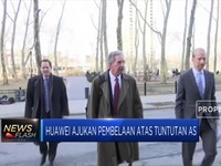 Huawei Ajukan Pembelaan di Pengadilan AS