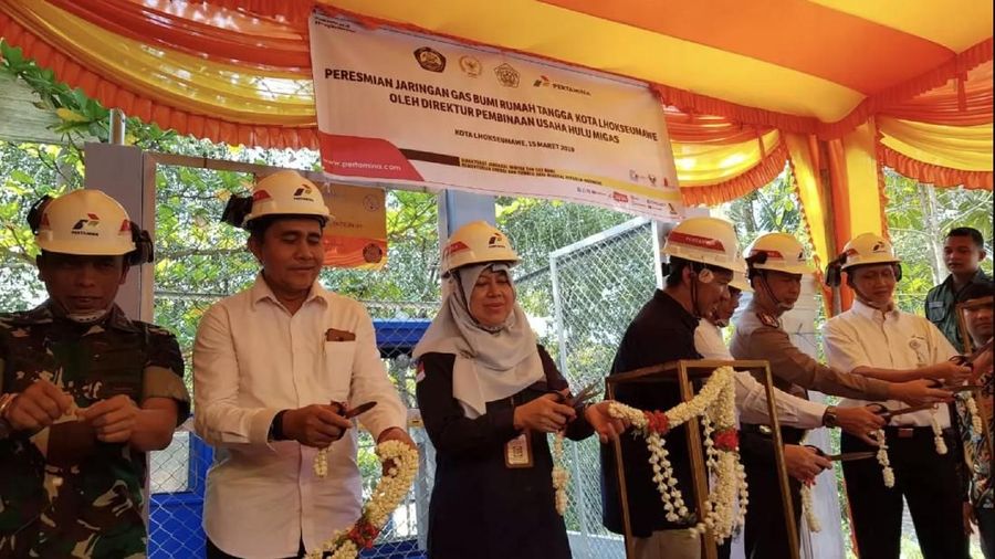 Sambungan baru tersebut menambah sambungan jargas untuk rumah tangga sebanyak 3.997 SR yang telah dilaksanakan pada 2014 lalu.