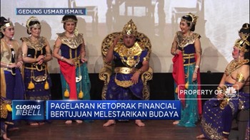 Begini Kalau Bos-Bos Lembaga Keuangan Main Ketoprak!