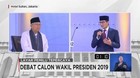 Penyampaian Visi & Misi Cawapres