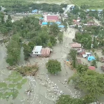 Ini Potret Terjangan Banjir Bandang Sentani Tewaskan 50 Orang